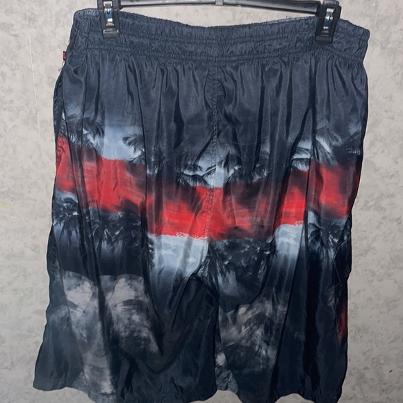 NBN Gear 5XL Red Beach Swim Trunks (Missing String/ Snap Closure intact) - Picture 3 of 8